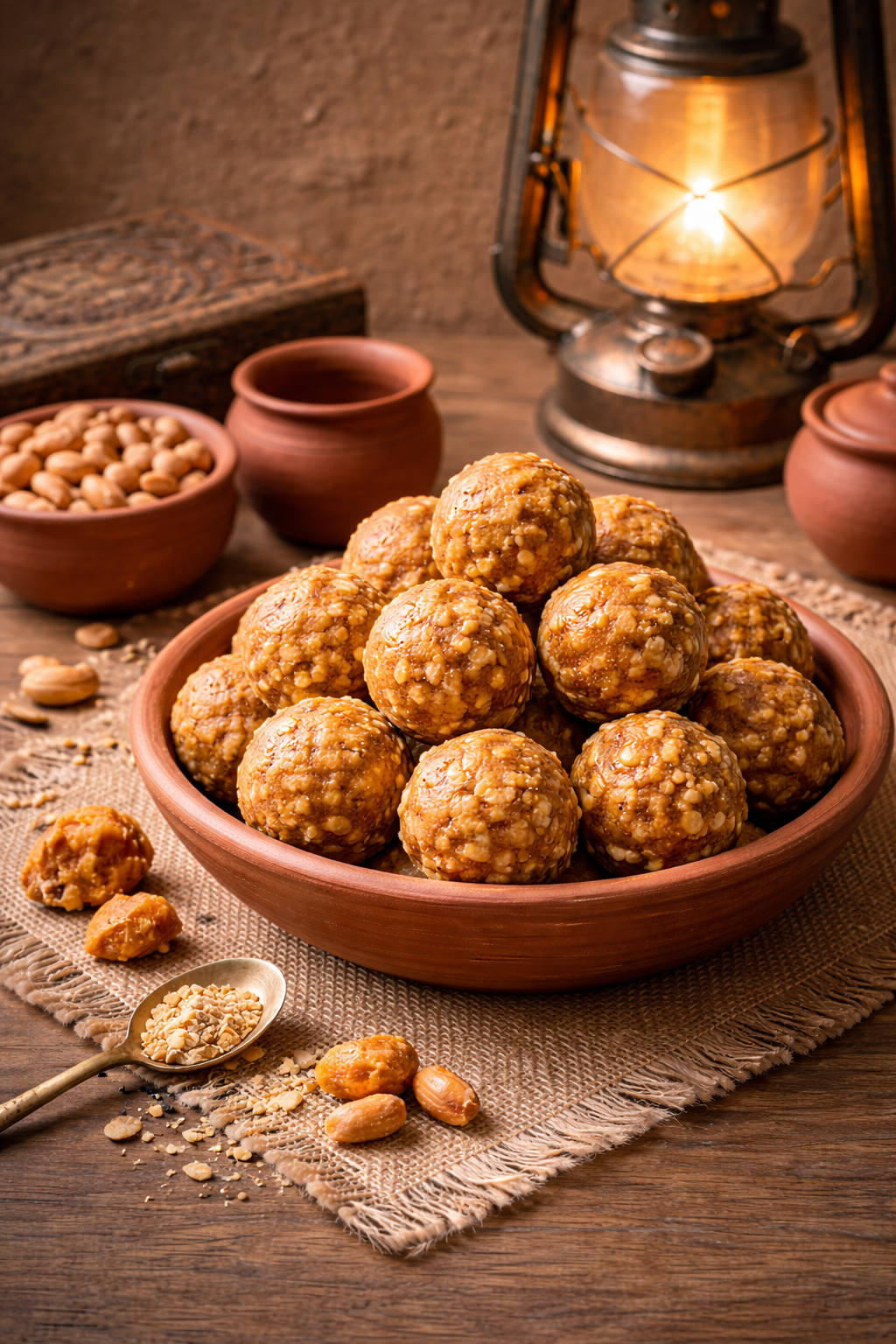 Peanut Laddus (Jaggery)
