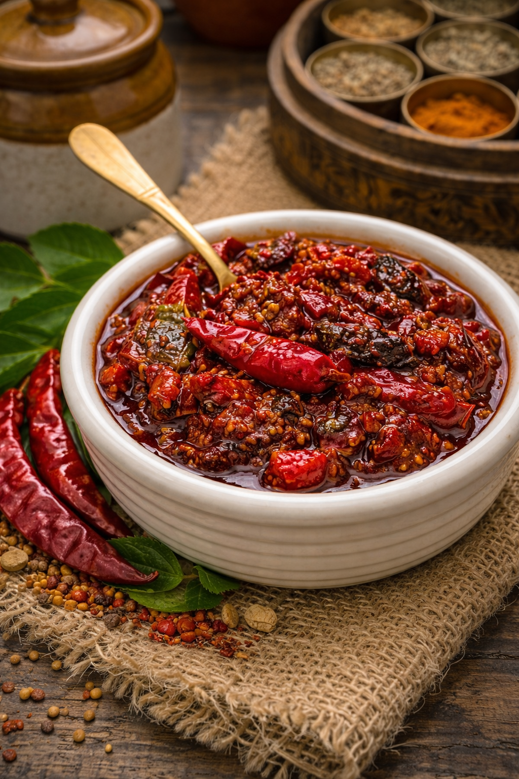 Gongura Red Chilli Pickle
