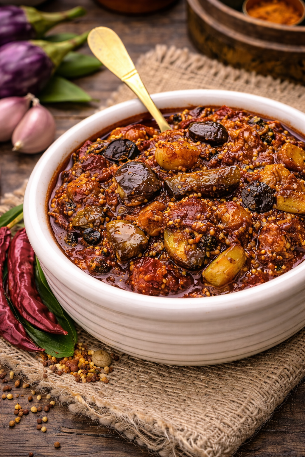 Brinjal (Vankaya) Pickle