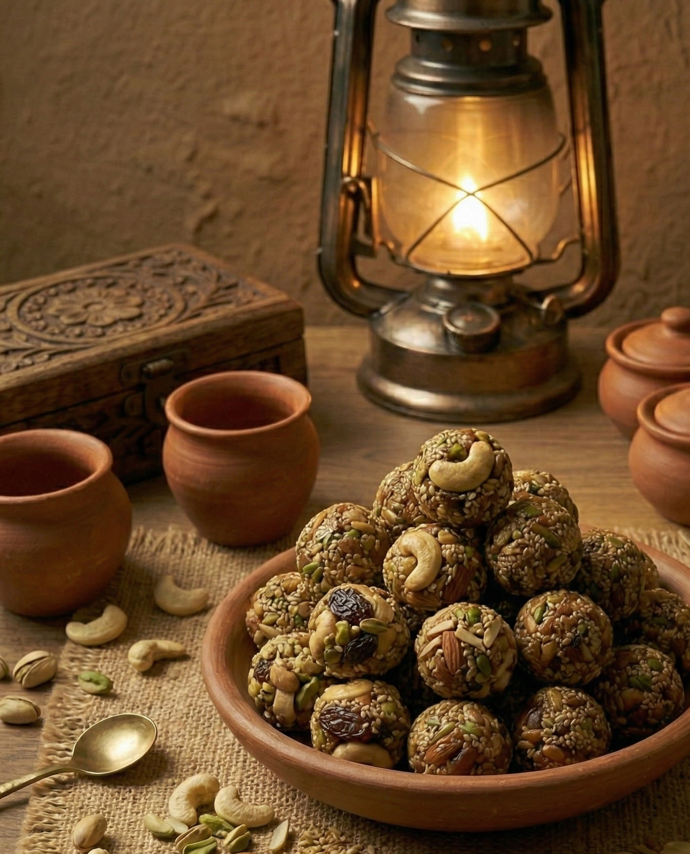 Dry Fruit Laddu