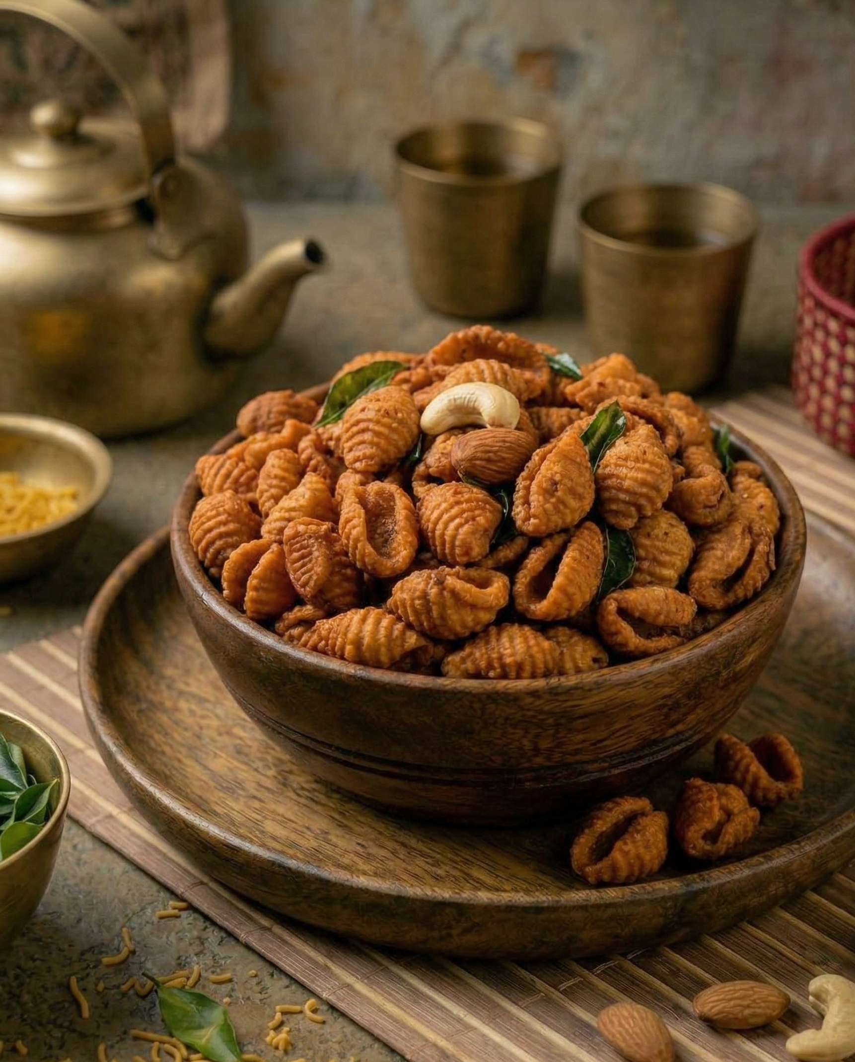 Karam (spicy) Gavvalu