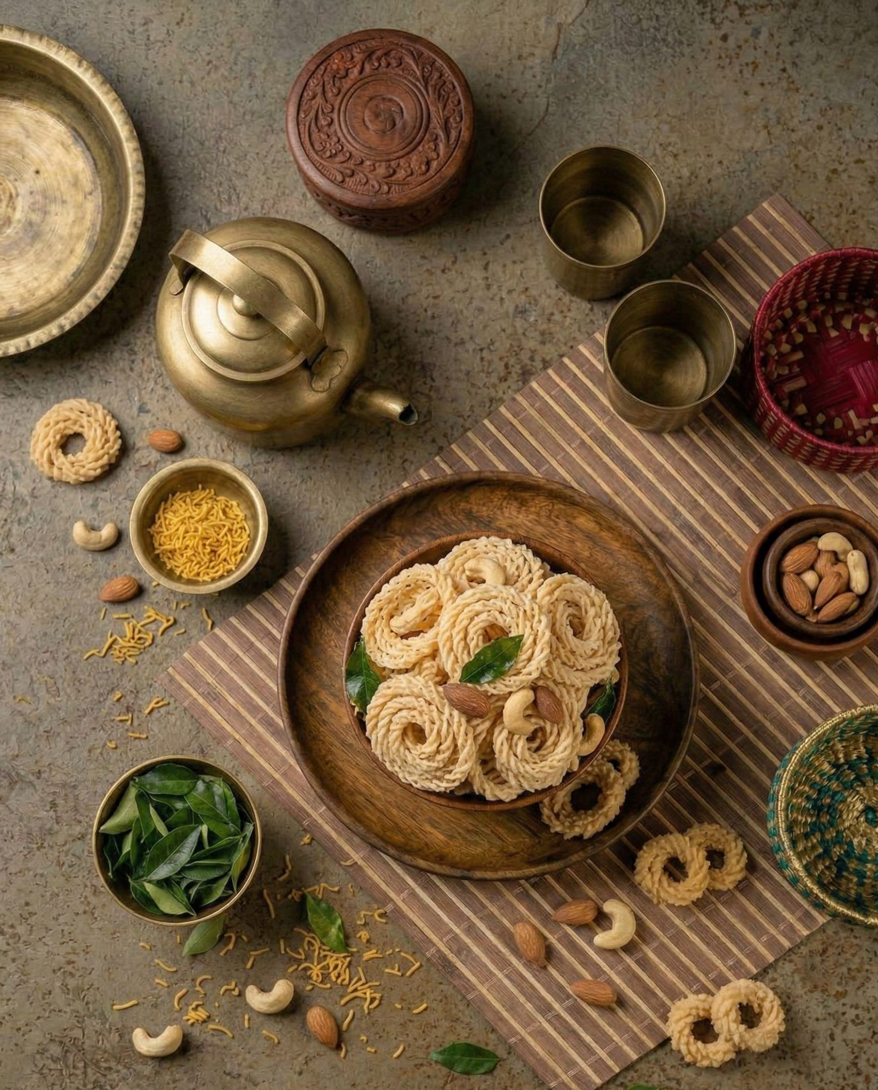 Janthikalu (Urad Dal Flour)