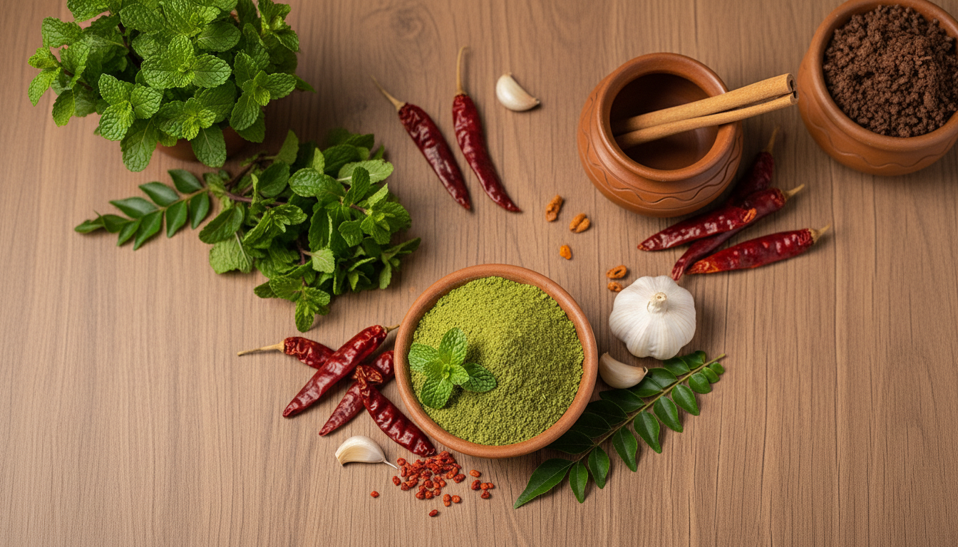 Mint Chilli Powder