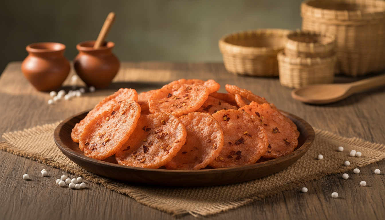 Red Chilli (Saggubiyyam) Vadiyalu