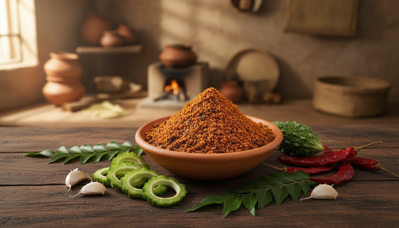 Karela (Kakarakaya) Chilli Powder