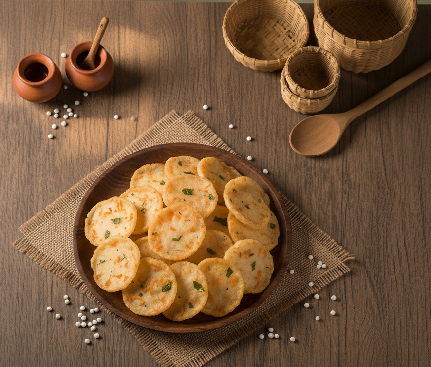 Carrot (Saggubiyyam) Vadiyalu