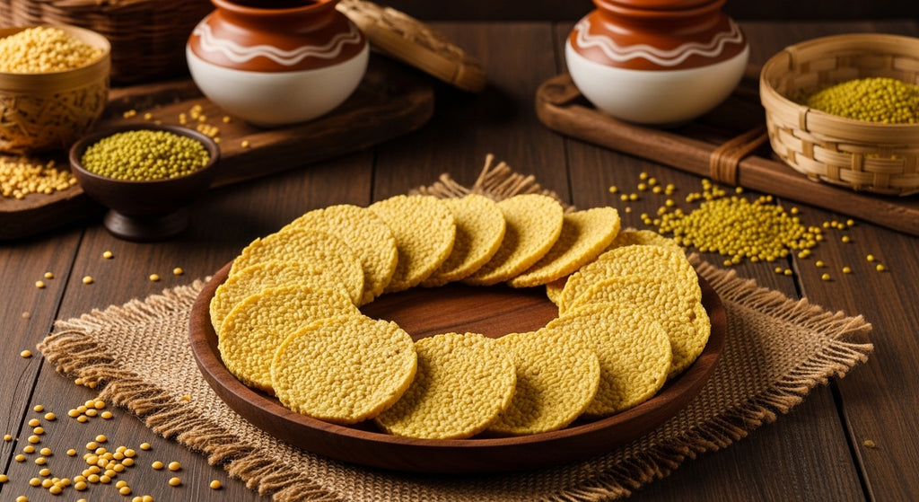 Pesarapappu (Moongdal) Vadiyalu