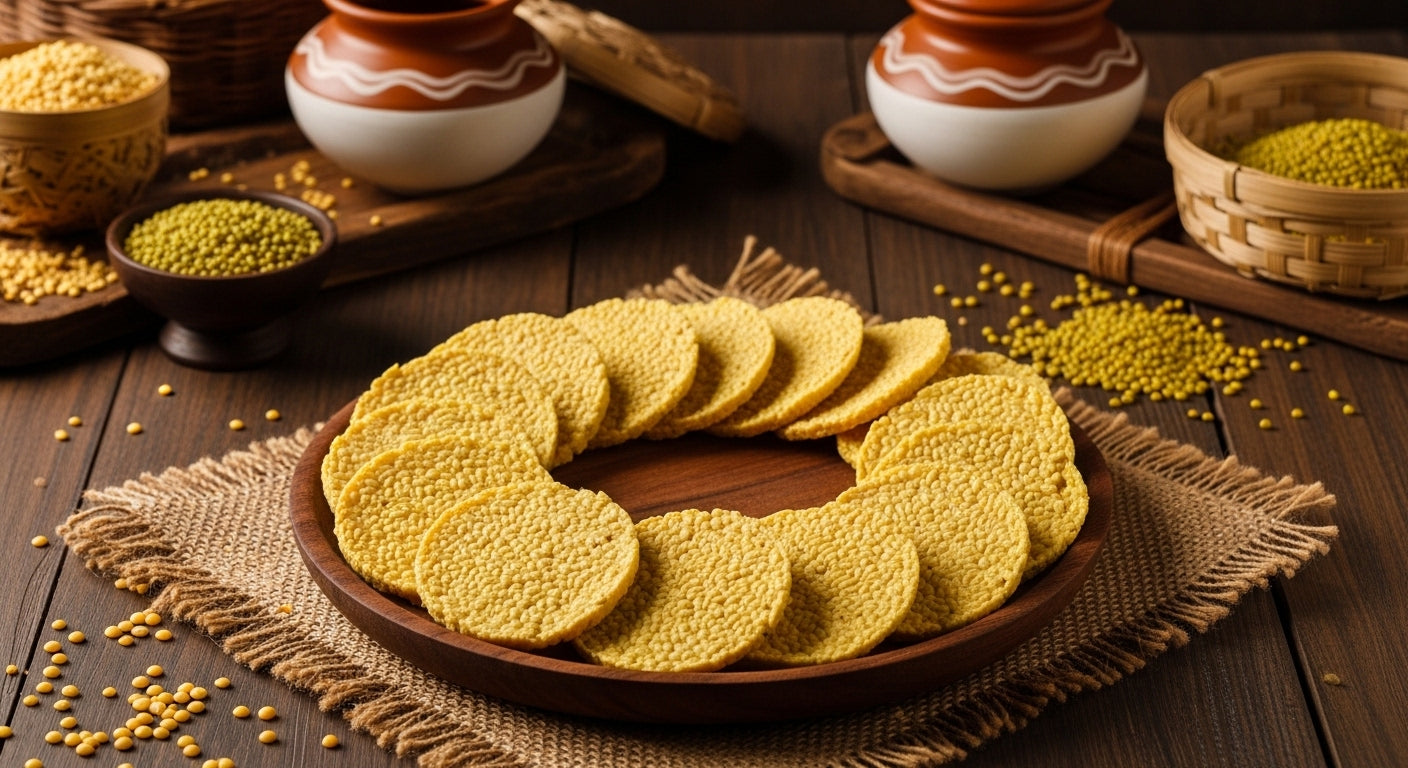 Pesarapappu (Moongdal) Vadiyalu